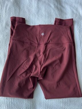 lululemon athletica Deep Plum High-Rise Leggings